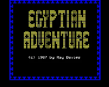 Egyptian Adventure (1987)(Davies, R.)[h TSTH] screen shot title